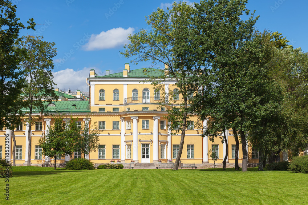 Derzhavin Estate Museum in St. Petersburg, Russia