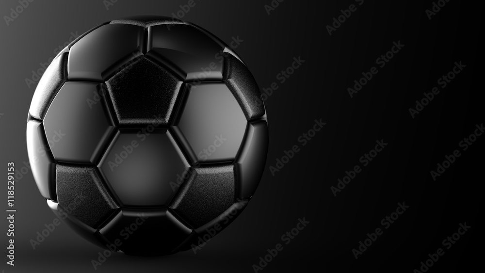 Soccer ball. 3D illustration. 3D CG