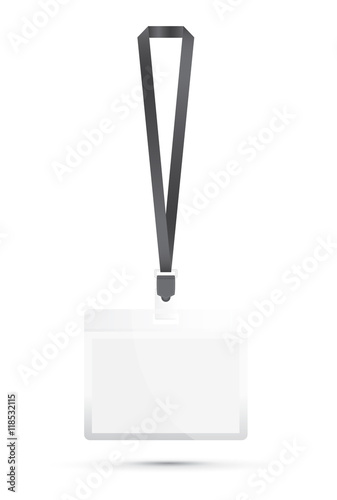 black lanyard
