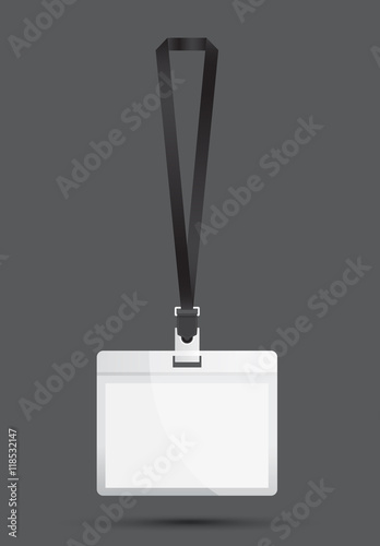 black lanyard
