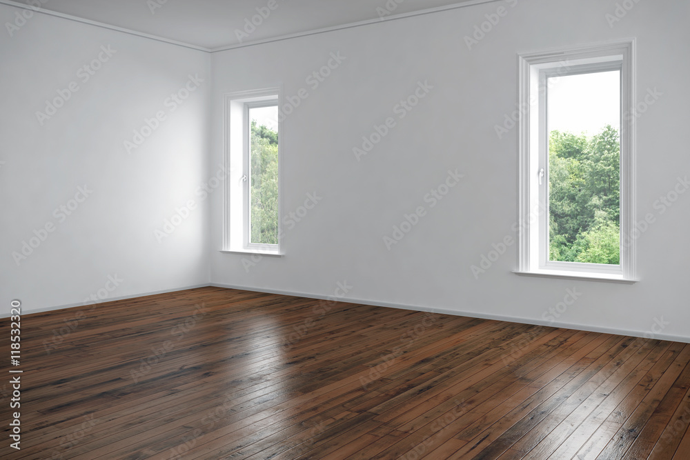 Eine leerstehende Wohnung Eine leerstehende Wohnung