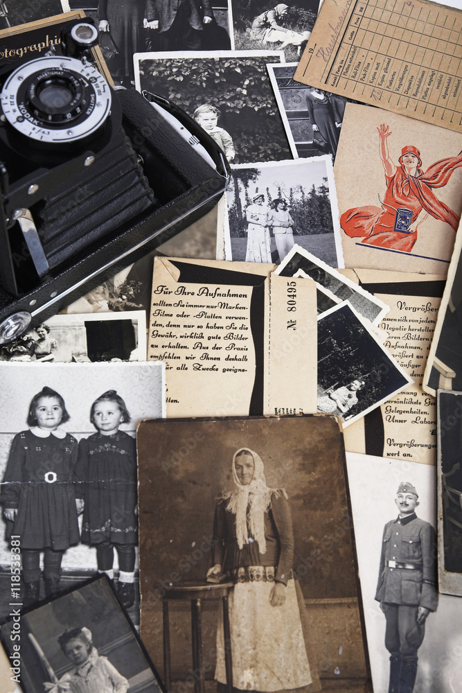 Fototapeta premium Nostalgische Fotografien