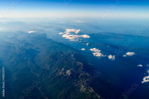 High Altitude Photo Of Planet Earth Horizon © radub85