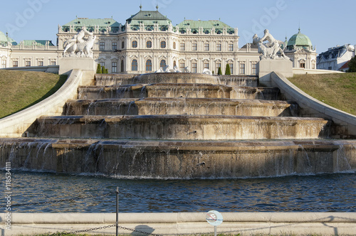 Cascade Fountain of Belvedere Palace