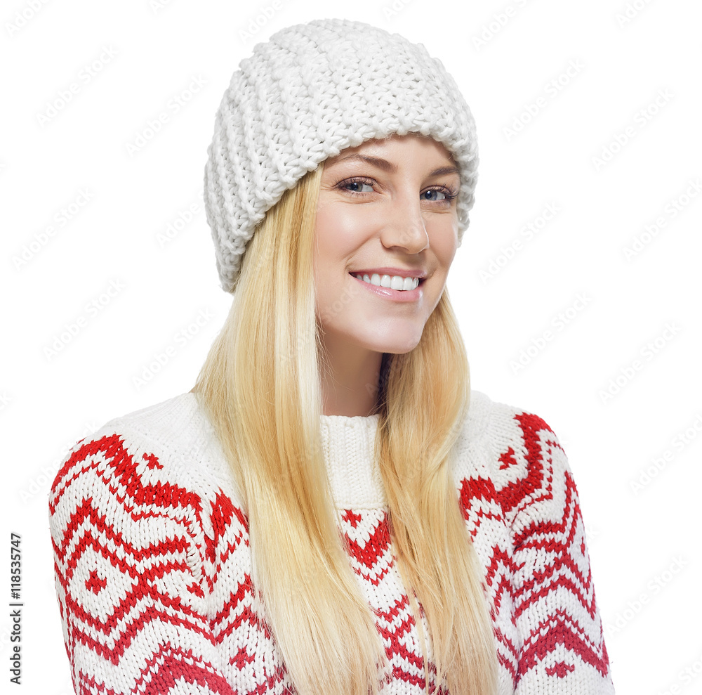 Beautiful blonde in winter clothes. Beautiful blonde in winter clothes.