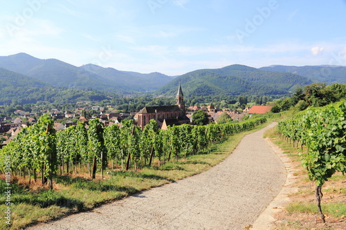 Le village de Wihr-au-Val dans la vallée de Munster
