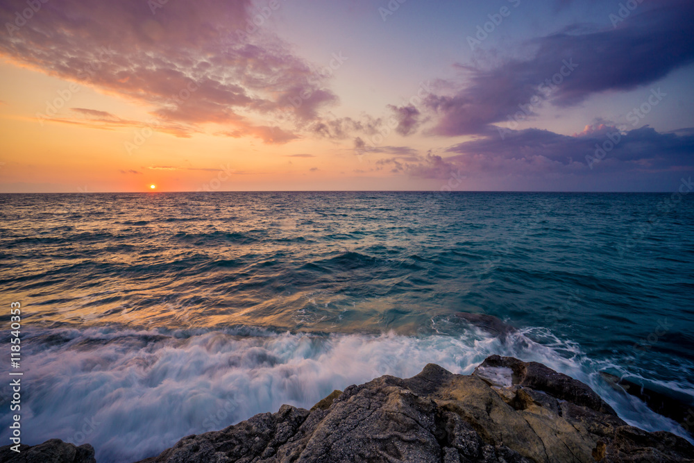 Obraz premium Tropea Sunset