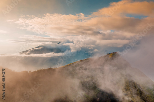 Wallpaper Mural Beautiful view from the top of Batur volcano. Bali, Indonesia Torontodigital.ca