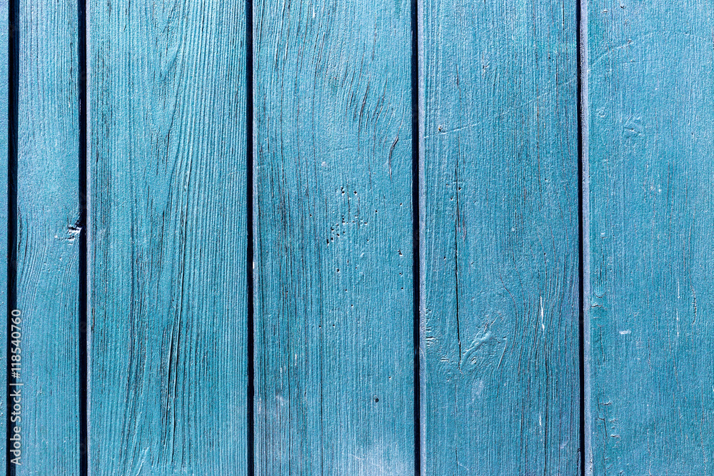 The old blue wood texture with natural patterns The old blue wood texture with natural patterns