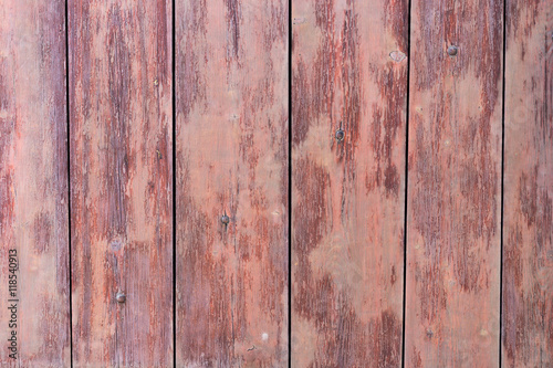 Old painted wood wall - texture or background