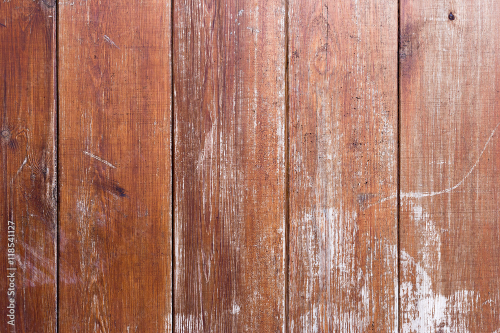 Old painted wood wall - texture or background Old painted wood wall - texture or background