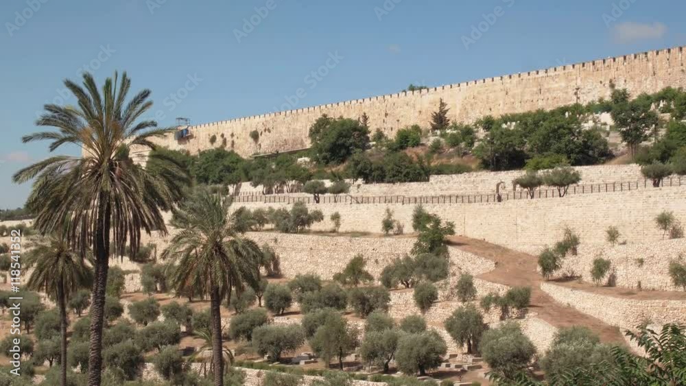 the walled old city of Jerusalem the walled old city of Jerusalem