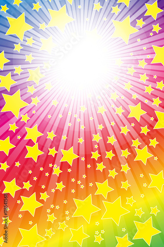 #Background #wallpaper #Vector #Illustration #design #free #free_size #charge_free #colorful #color rainbow,show business,entertainment,party,image  背景素材壁紙,スターバースト,スターマイン,ダスト,星屑,光,花火,虹色,キラキラ,輝き,レインボー