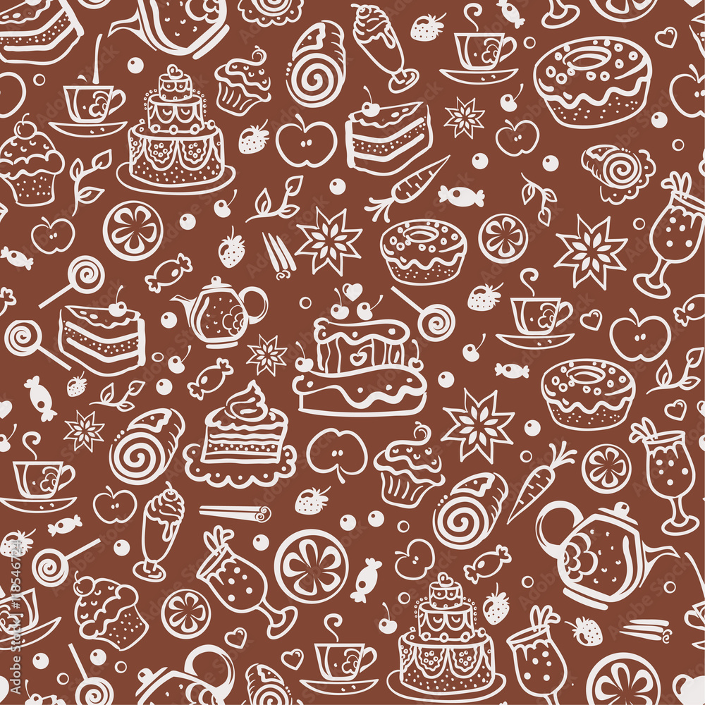 Bakery pattern Bakery pattern