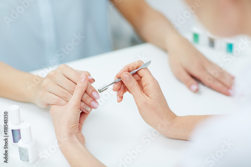 Manicure care procedure