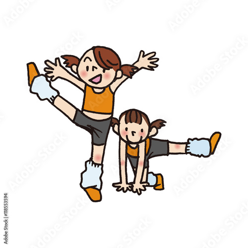 Children of aerobics