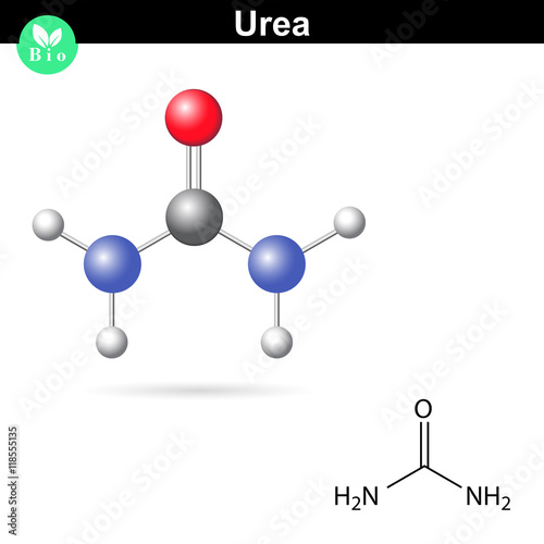 Urea molecule and formula