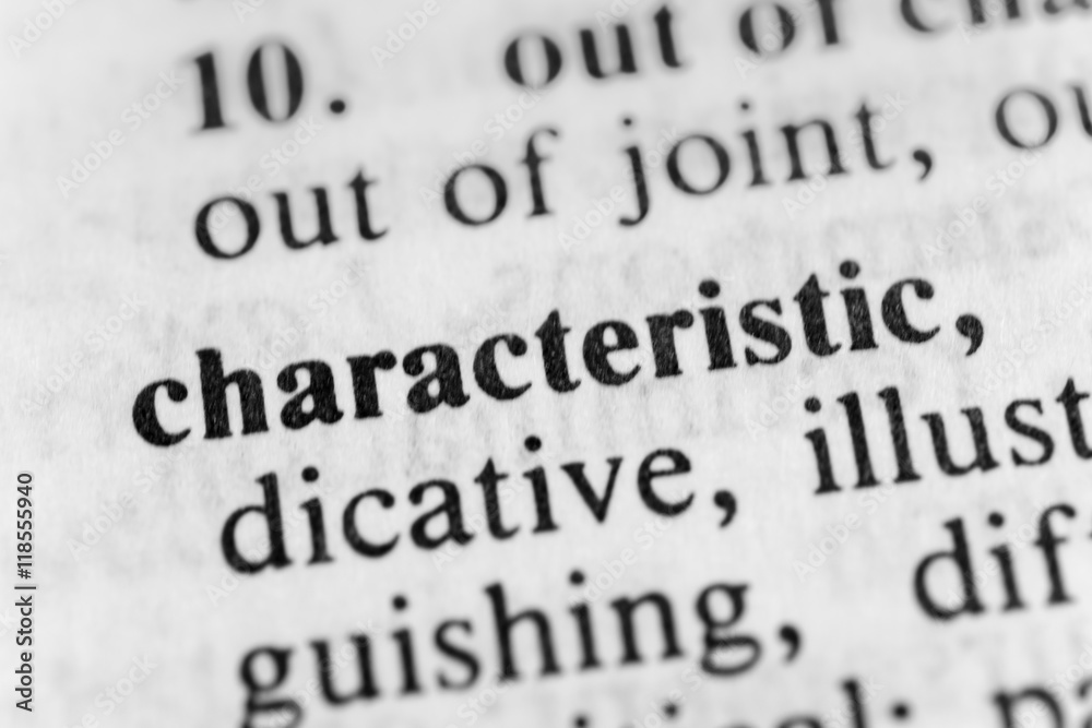 Characteristic Characteristic