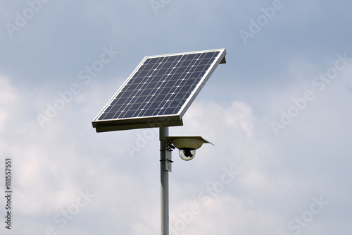 Solar Powered  Surveillance Camera