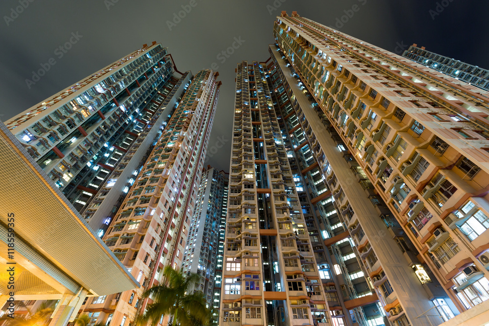 Obraz premium Exterior of building facade