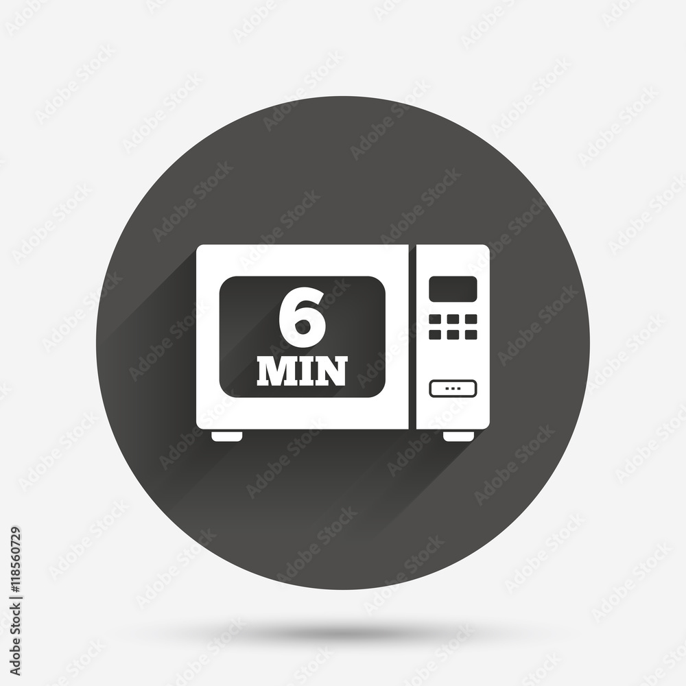 Cook in microwave oven sign icon. Electric stove Cook in microwave oven sign icon. Electric stove