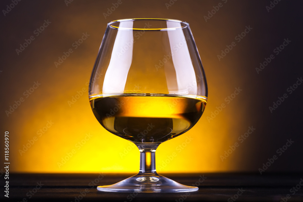Glass of brandy Glass of brandy