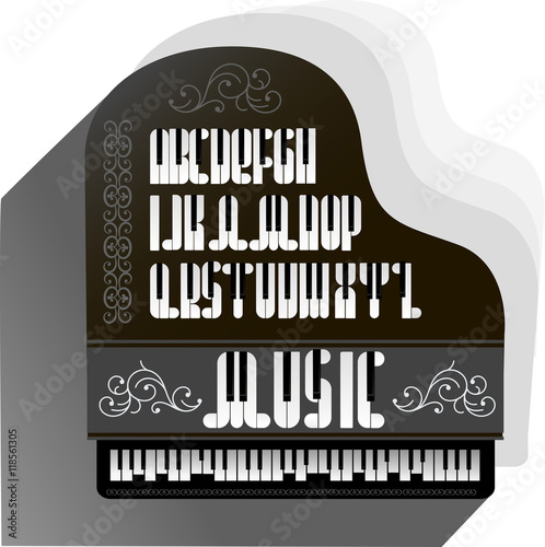 Musical alphabet