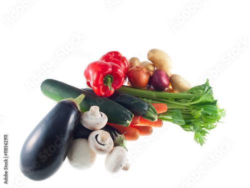 variety of fresh vegetables