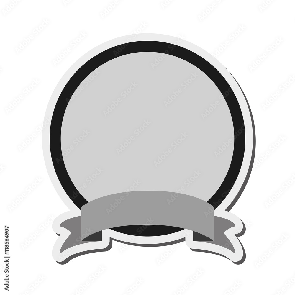 flat design badge sticker or emblem icon vector illustration flat design badge sticker or emblem icon vector illustration