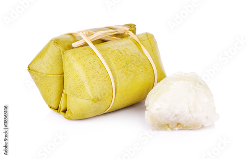 Boiled sweets bundle Folk Thailand on white background
