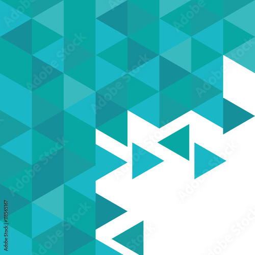 flat abstract triangle background design vector illustration