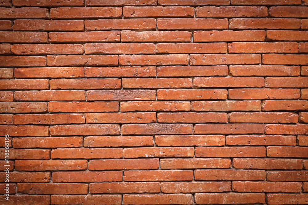 Brick wall texture pattern or brick wall background for interior or exterior design with copy space for text or image.