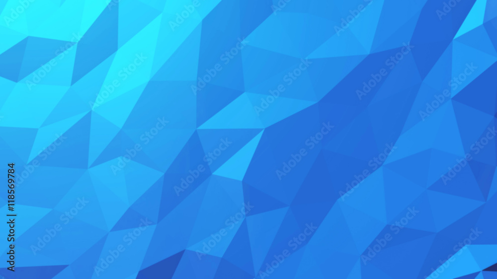 Abstract low poly background - blue gradient. Abstract low poly background - blue gradient.