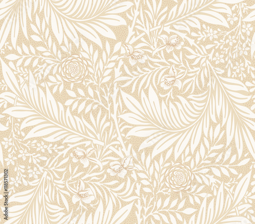 Modern fabric design pattern. Desktop wallpaper. Background. Floral pattern for your design. Illustration. Modern seamless pattern for interior decoration, wrapping paper, graphic design and textile.