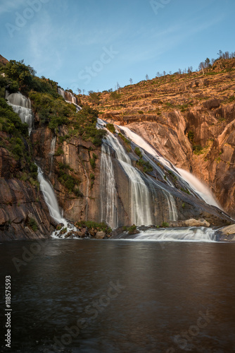 Ezaro waterfall  Galicia  Spain 