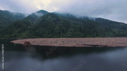 Snag in the Sayano Shushenskoe reservior photo