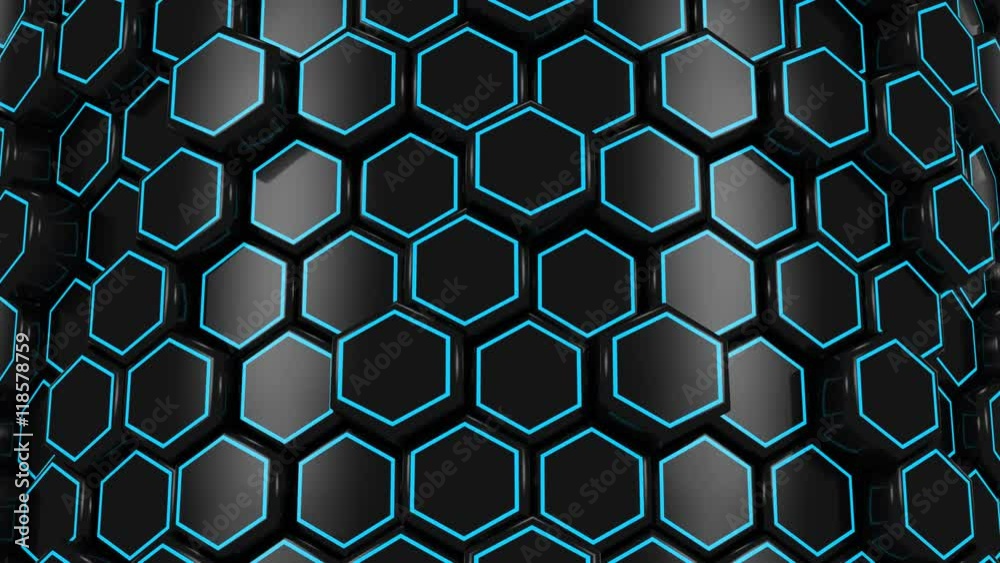 Animated Black Honeycombs
Animated Black Honeycombs