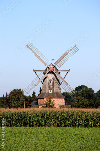 Sinninge Mühle, Windmühle in Saerbeck, Münsterland