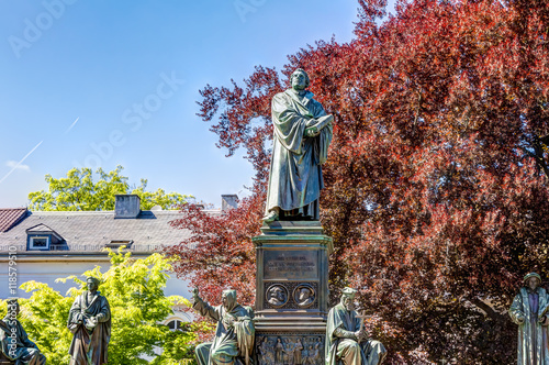 Martin Luther Denkmal in Worms photo