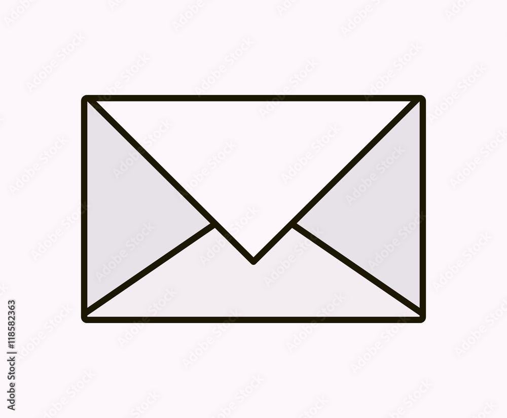 envelope message isolated icon vector illustration design envelope message isolated icon vector illustration design
