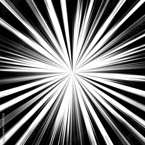 black and white abstract st...
