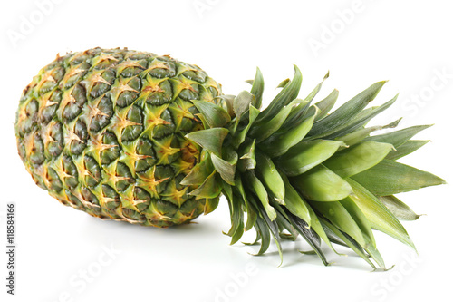 Pineapple, isolated on white