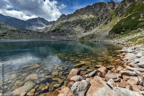 Amazing landscape of Musalenski lakes, Rila mountain, Bulgaria