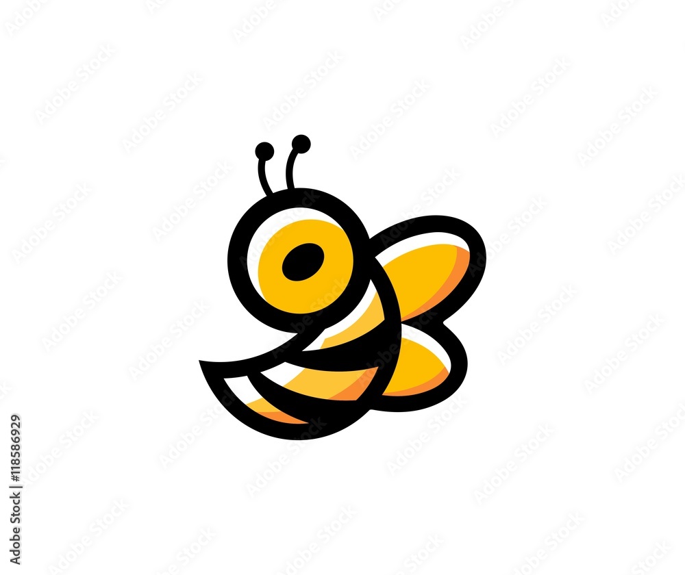 Obraz premium Bee logo