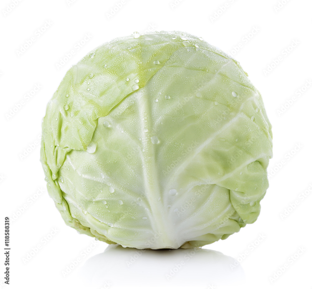 Obraz premium cabbage isolated on white background