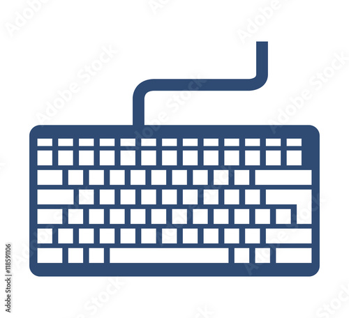 keyboard keypad computer icon
