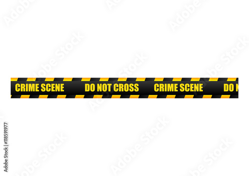 tape dont cross security warning precaution restricted safety vector illustration 