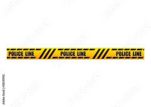 tape dont police cross security warning precaution restricted safety vector illustration 