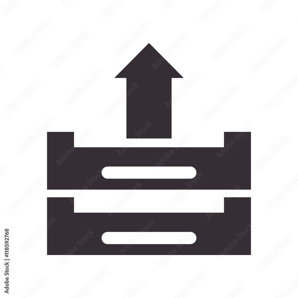 arrow file document upload load data information books vector illustration arrow file document upload load data information books vector illustration