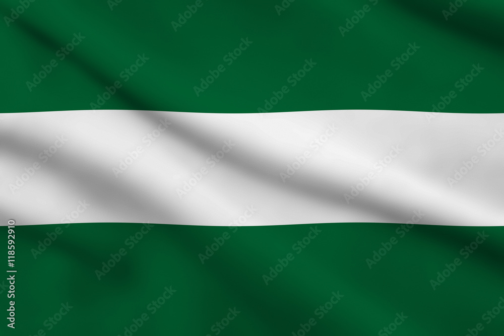 Obraz premium Flag of Andalusia, Spain